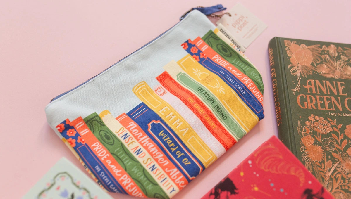 Pippi Post, Books Canvas Pouch