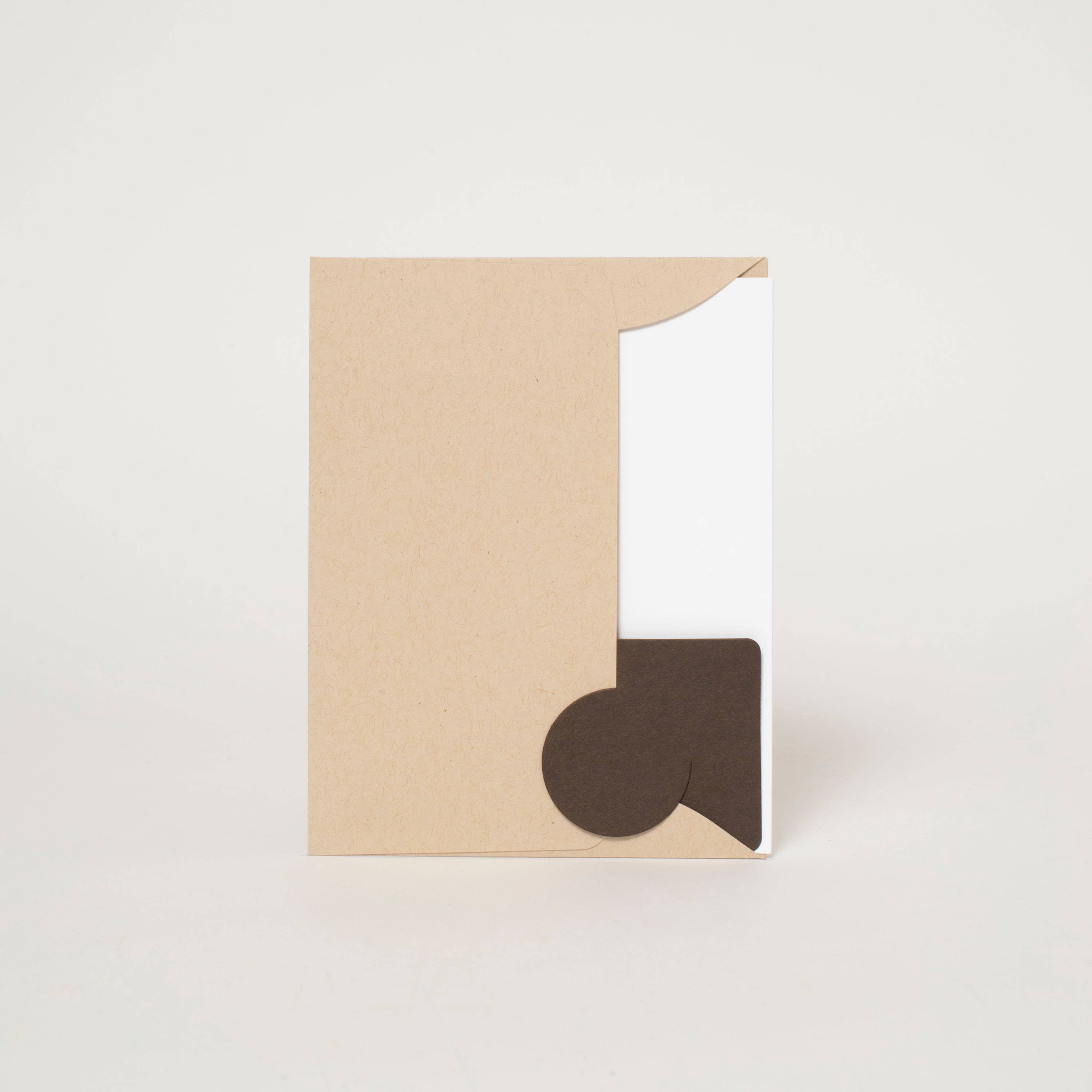 Egg Press Manufacturing - Shalom Flower Letterpress Greeting Card by Suzy Ultman