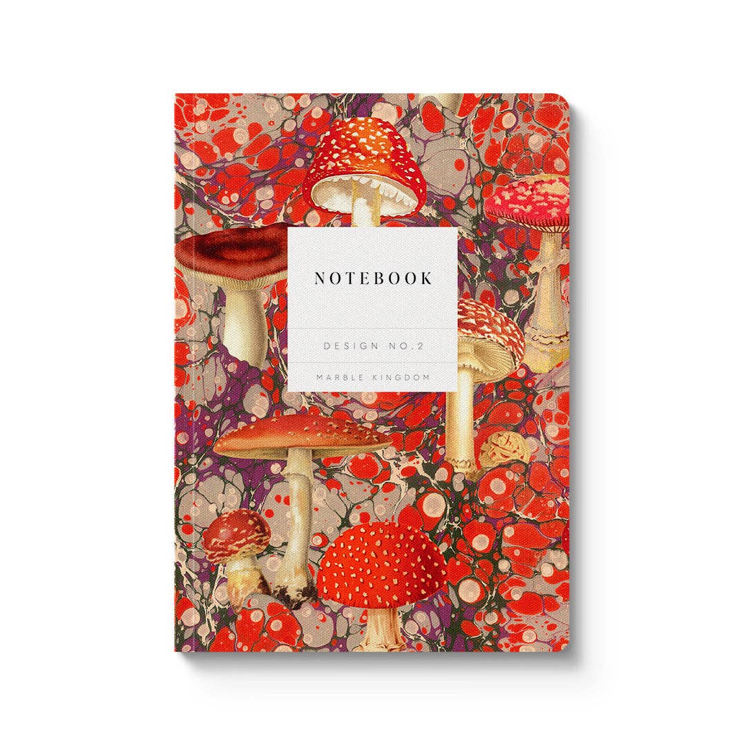 Ohh Deer - Marble Fungi Perfect Bound Notebook