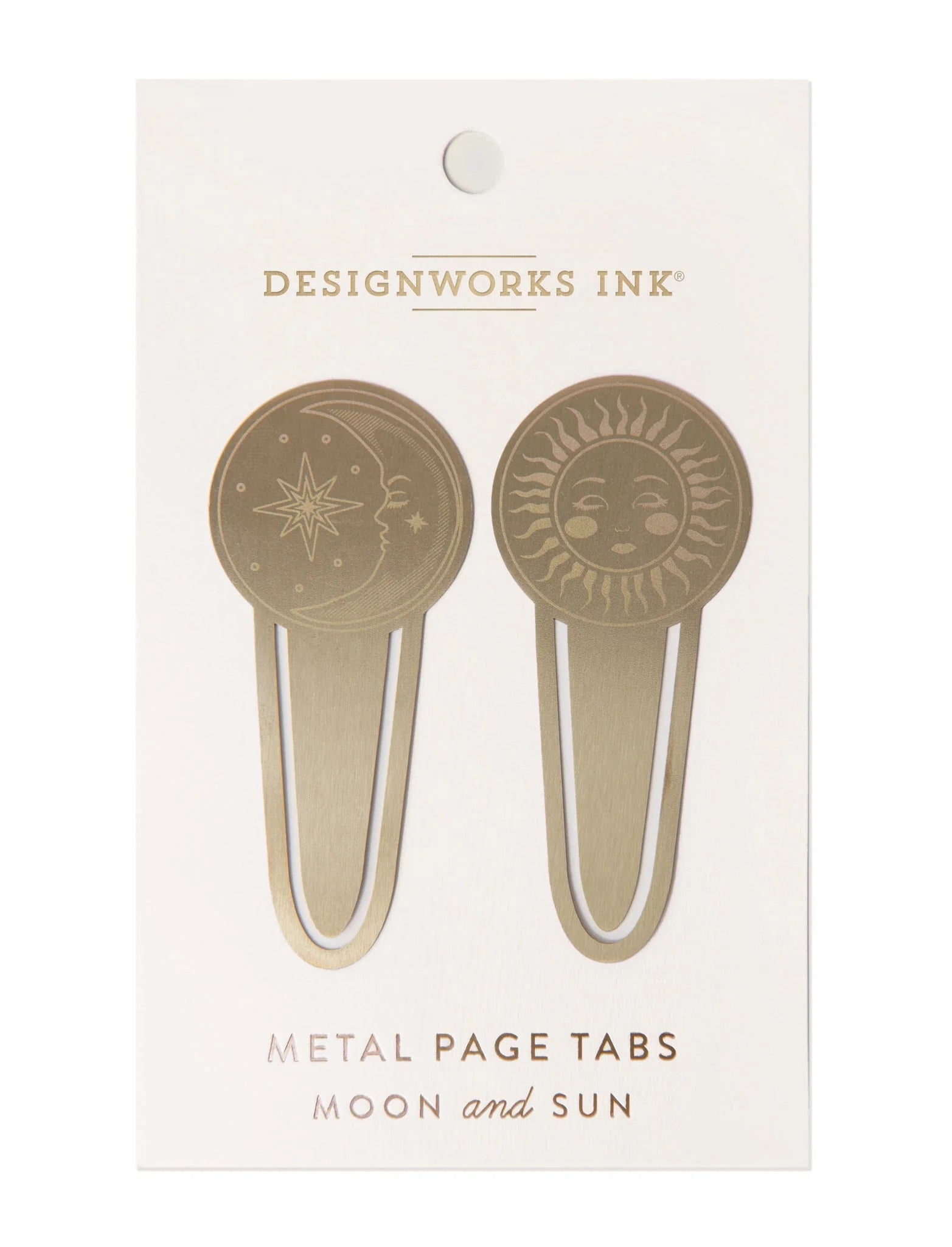 Designworks Ink Celestial Brass Page Tabs