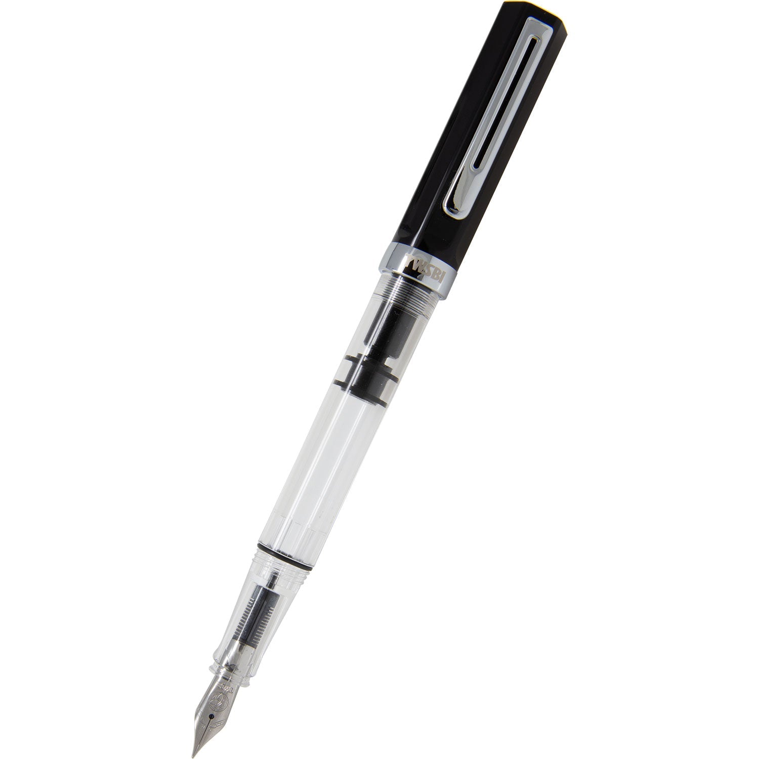 TWSBI, ECO Black Fountain Pen, Medium