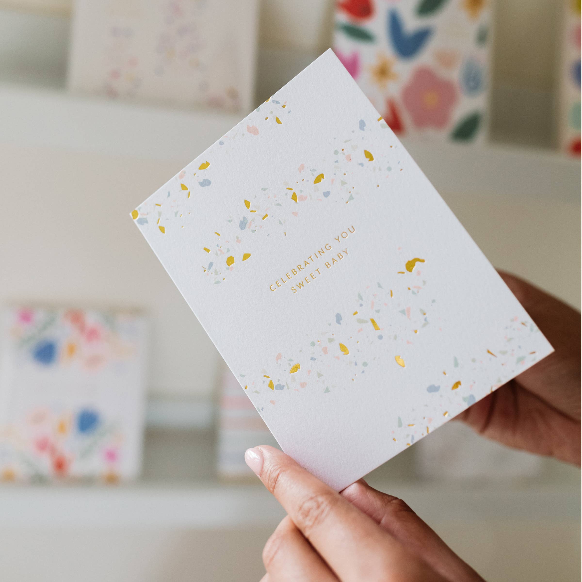 Ramona & Ruth - Baby Confetti Card