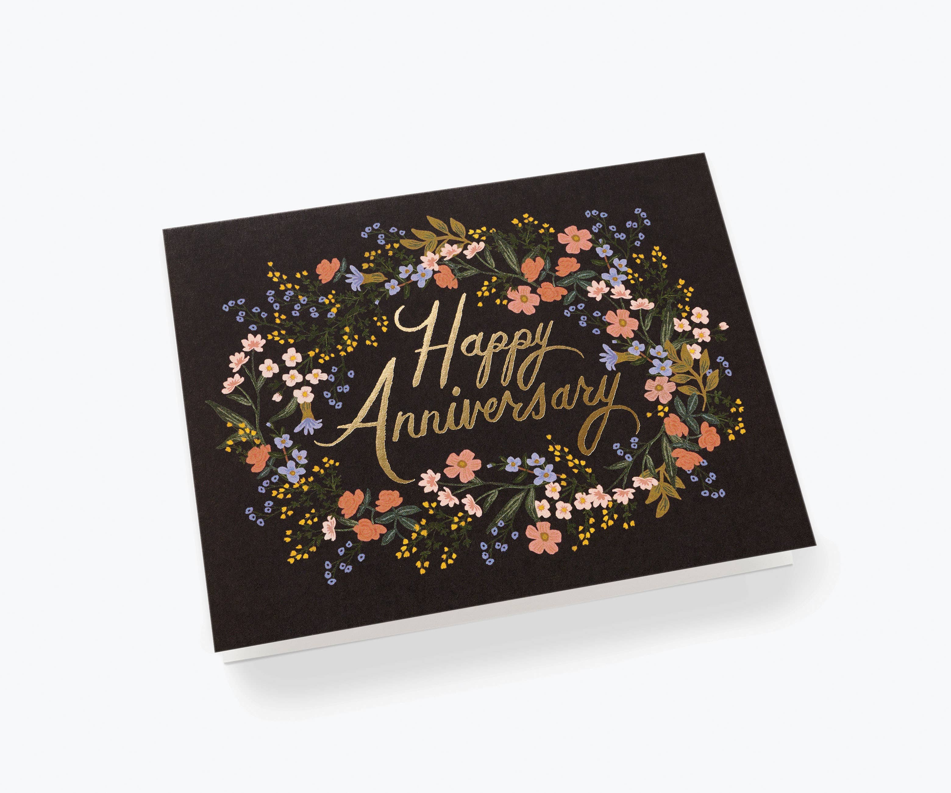 Rifle Paper Co. - Anniversary Wreath Card