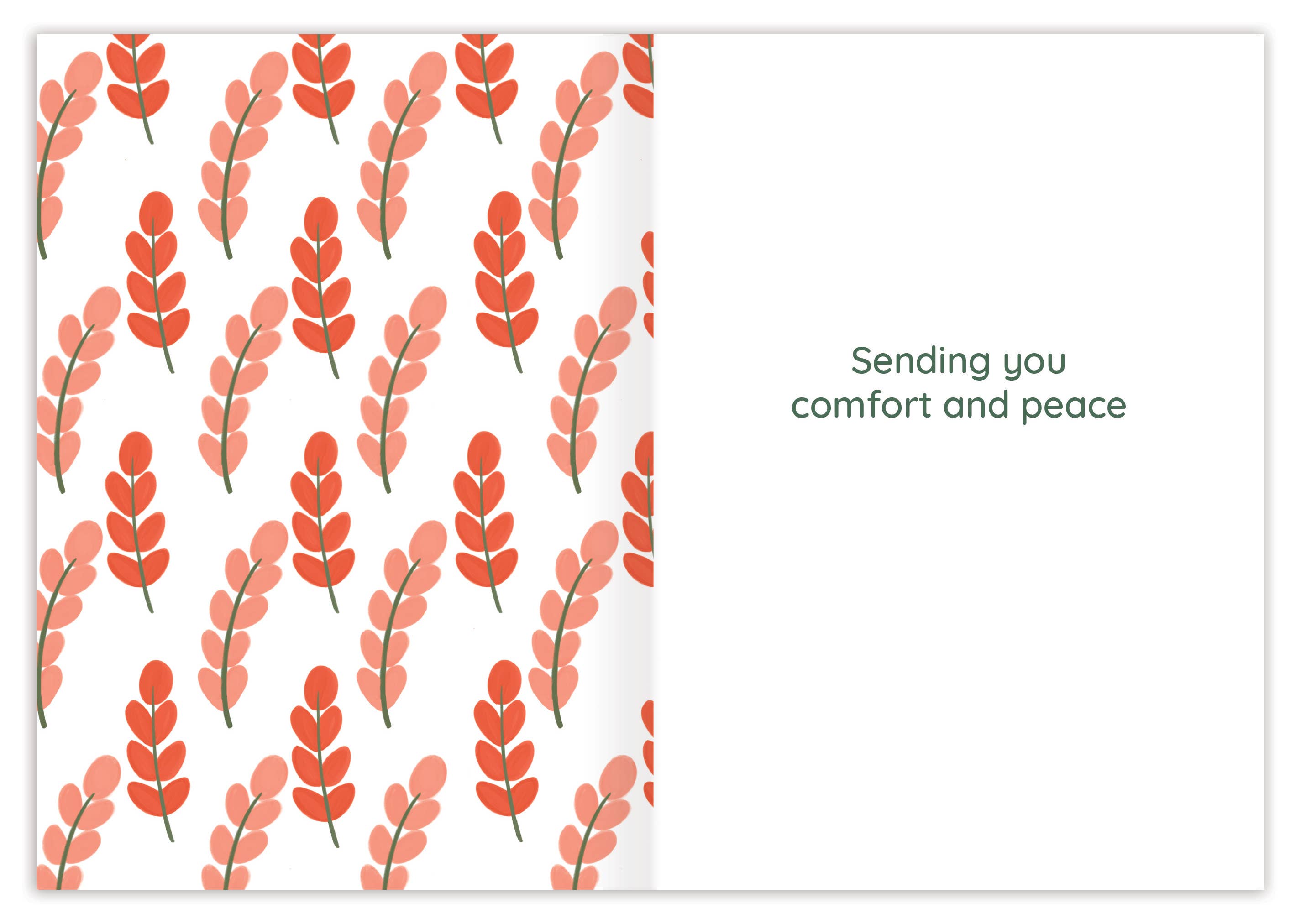 Black Joy Paper - Flower Field Sympathy Card