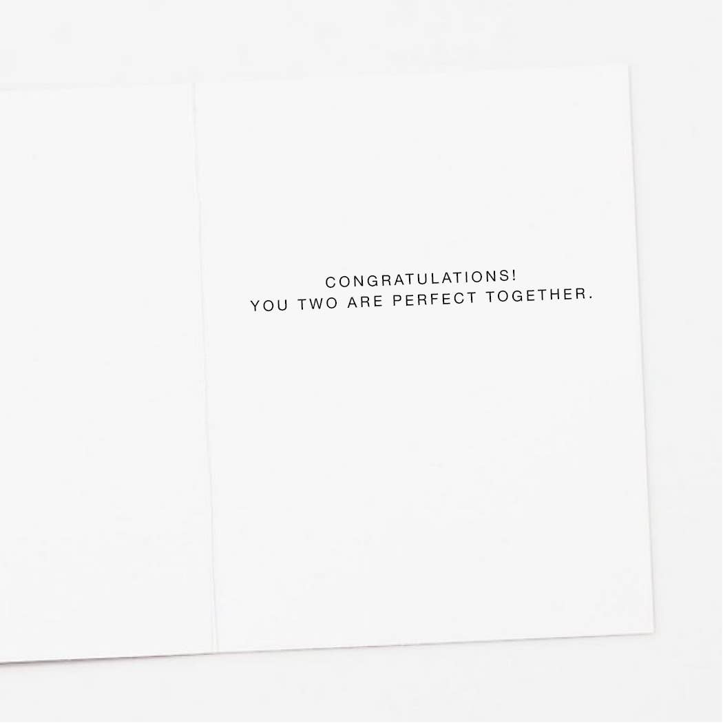 Apartment 2 Cards - Lily of the Valley Bouquet Wedding Card