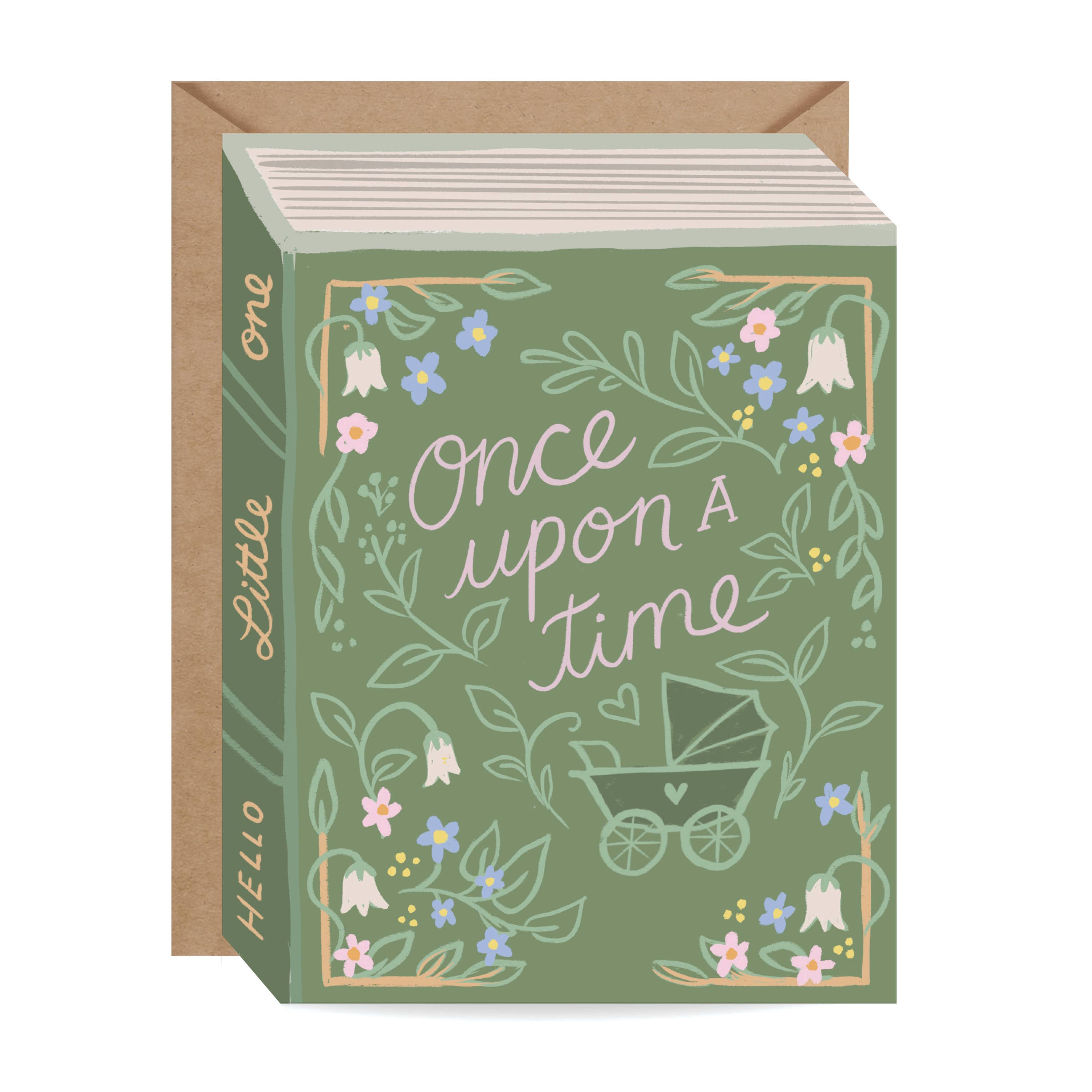 Inklings Paperie - Once Upon a Time New Baby Card