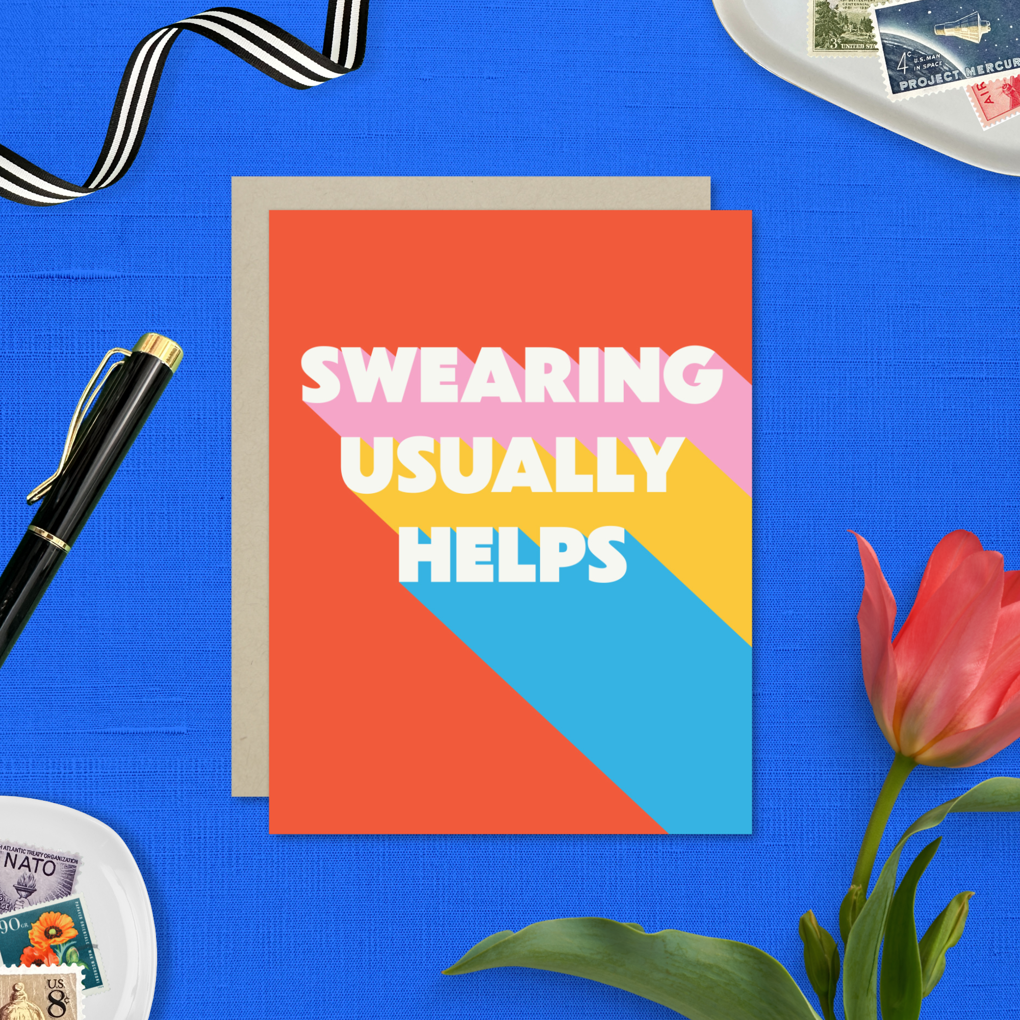 Barone and Co. - Swearing Helps Friendship Card