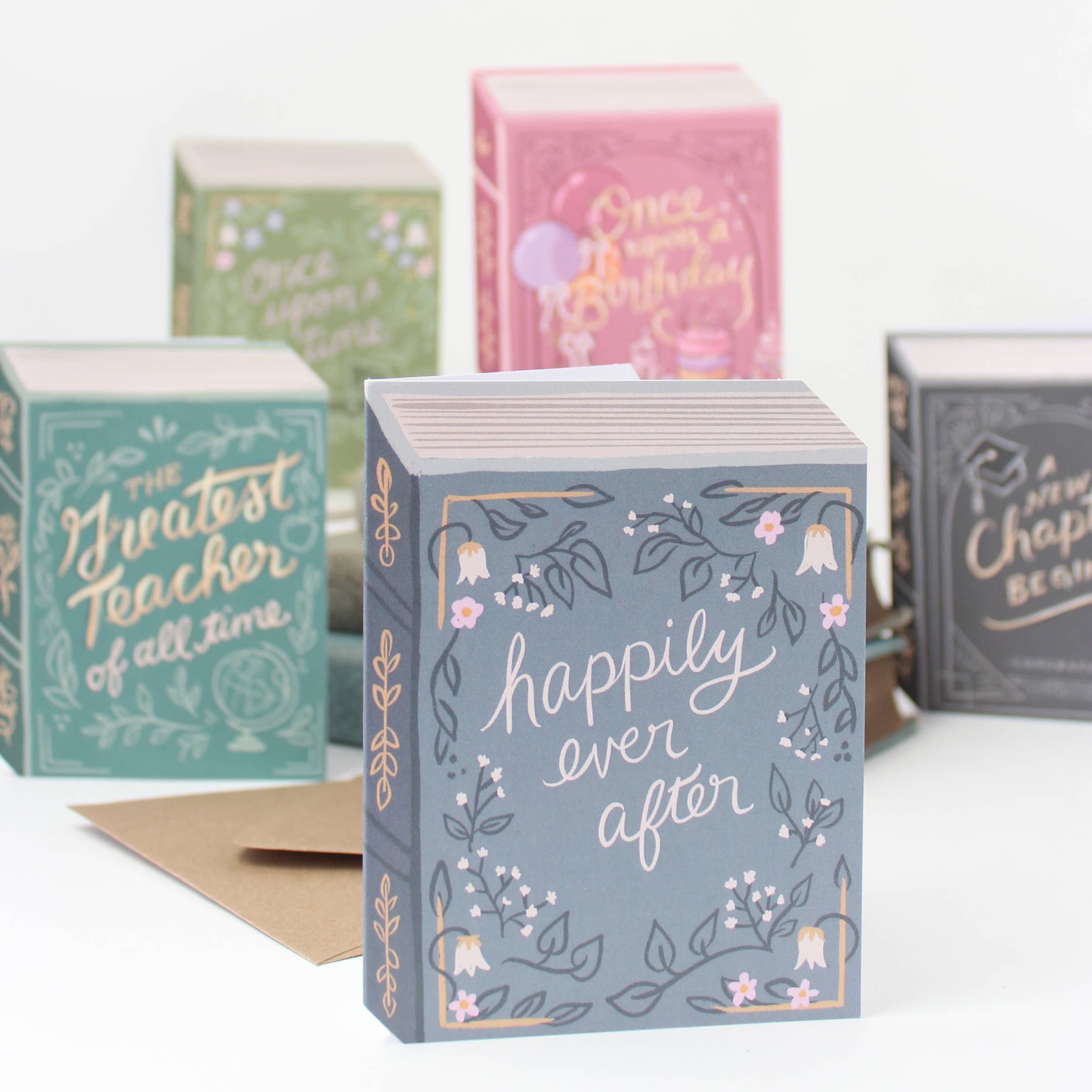 Inklings Paperie - Happily Ever After Wedding Card