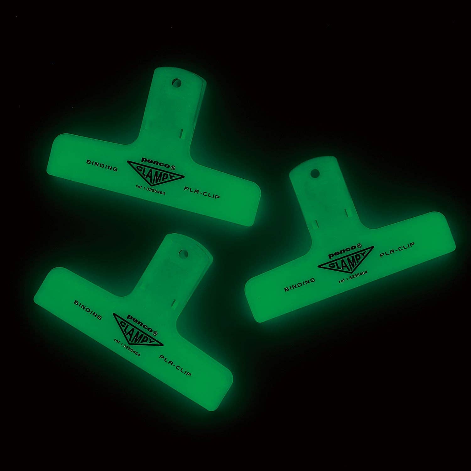 Hightide USA - Plastic Clip: Clear Green