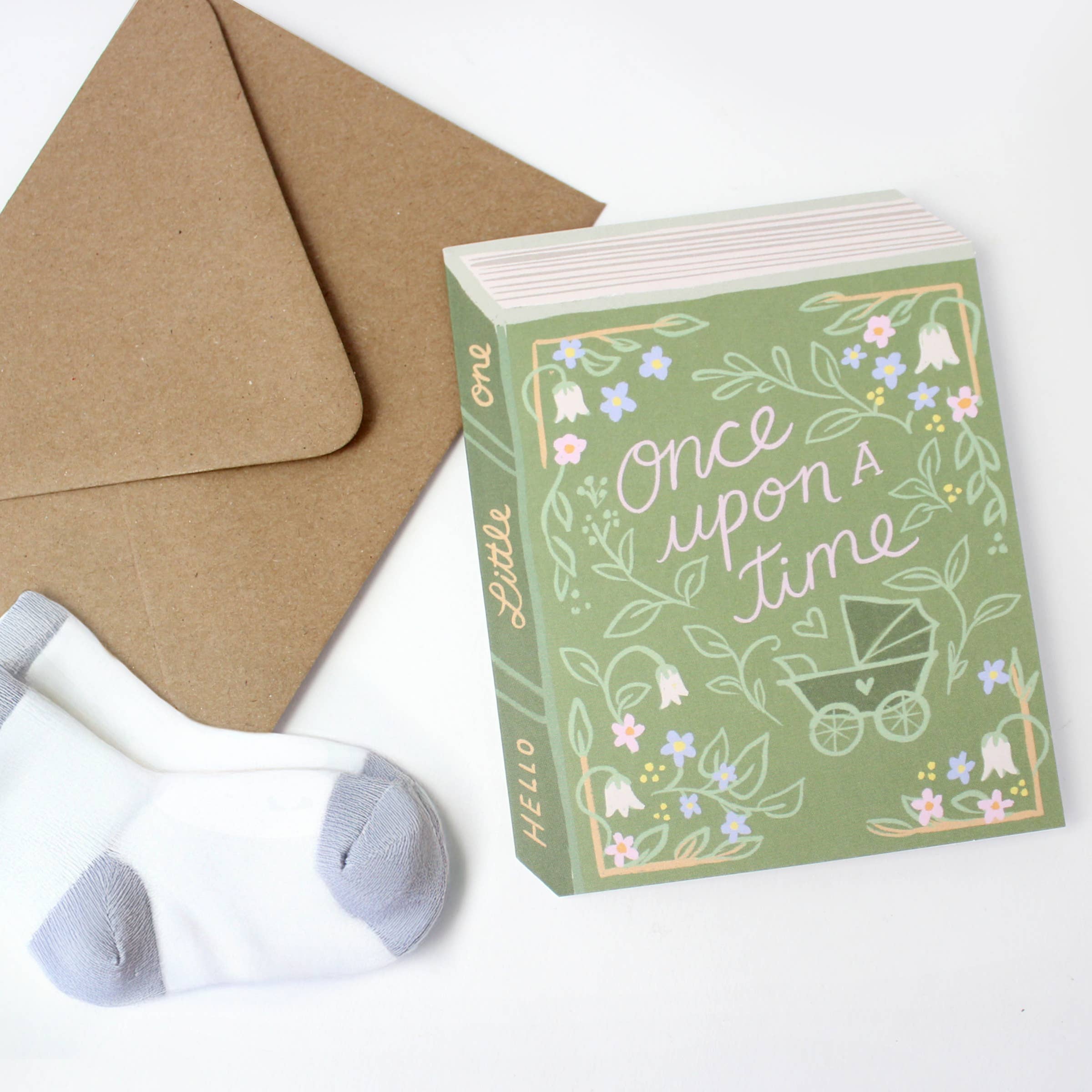 Inklings Paperie - Once Upon a Time New Baby Card