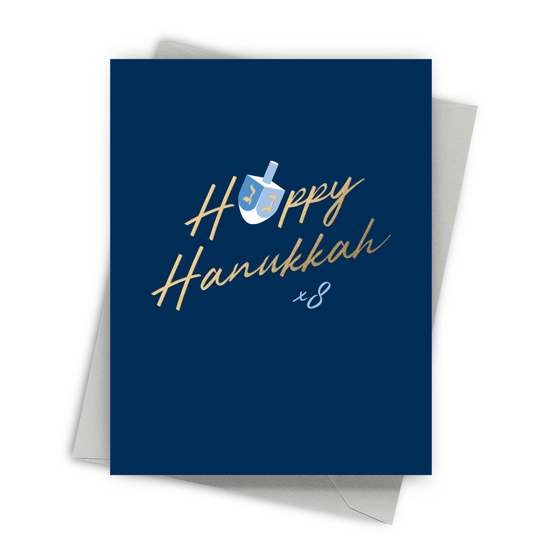 Fine Moments - Happy Hanukkah – Foil-Pressed Holiday Card