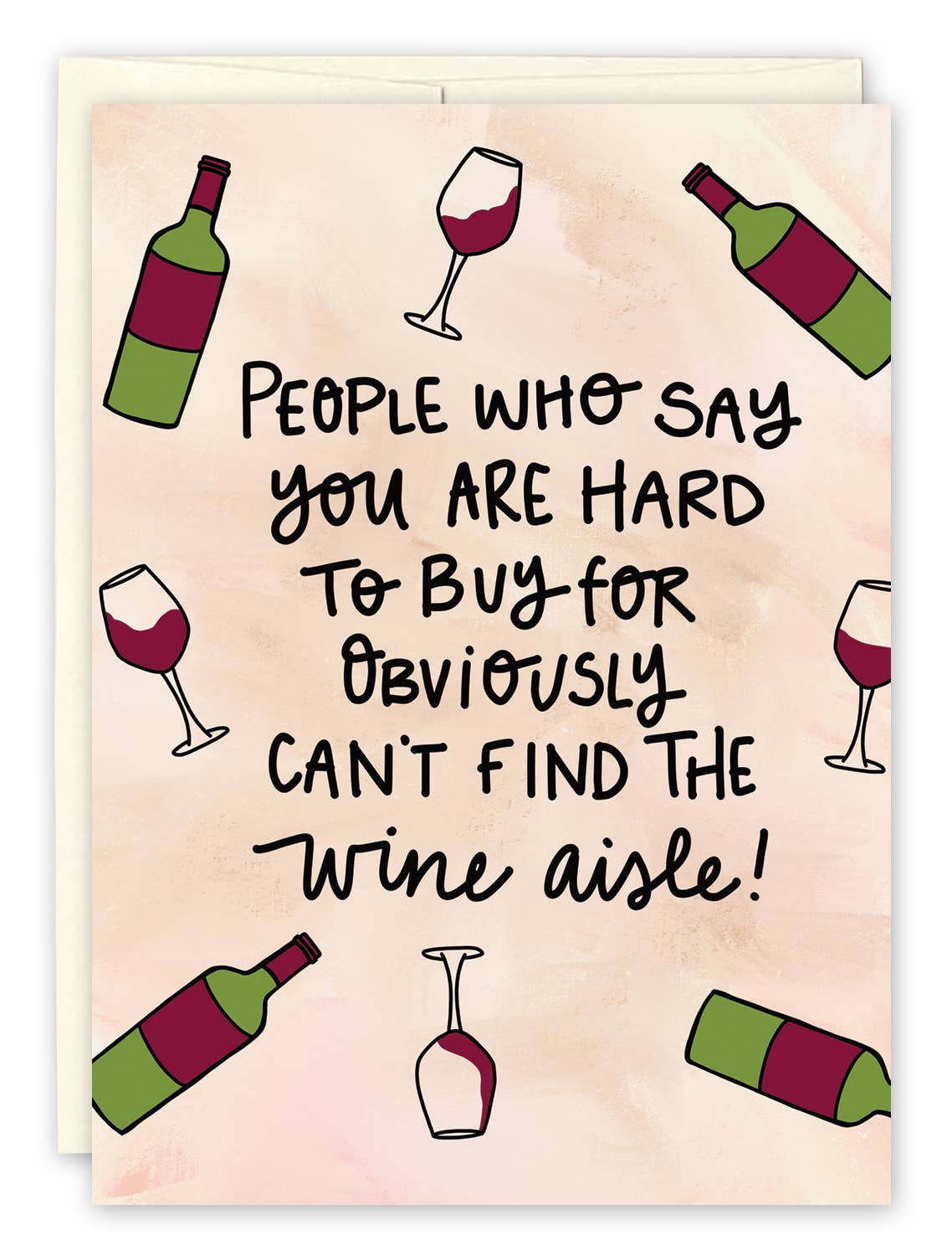 Black Joy Paper - Wine Aisle Birthday Card