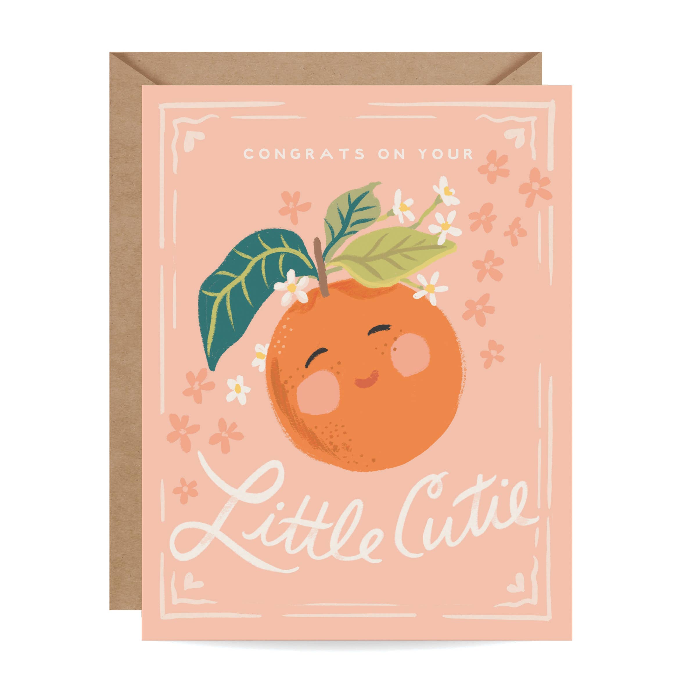 Inklings Paperie - Little Cutie New Baby Card