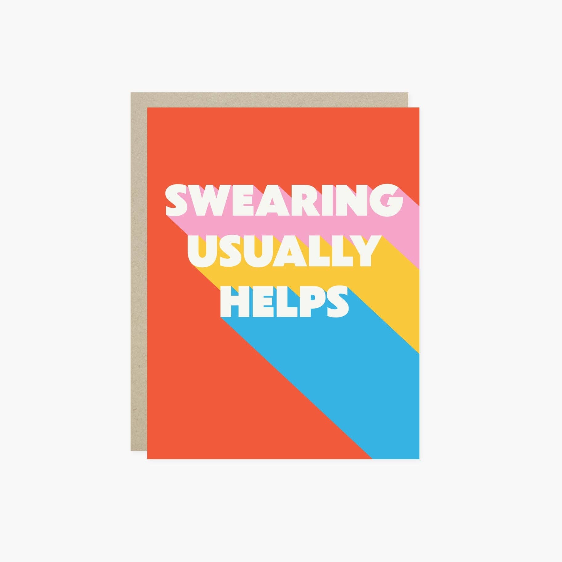 Barone and Co. - Swearing Helps Friendship Card