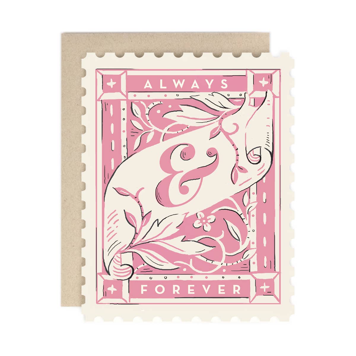 Amy Heitman - Always & Forever Stamp Greeting Card
