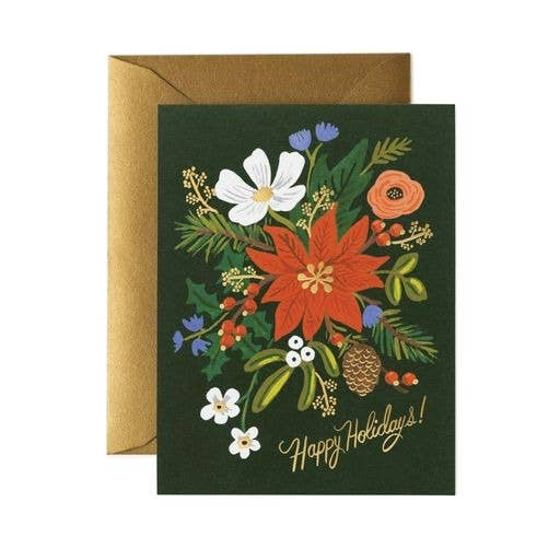Rifle Paper Co. - Holiday Bouquet Card