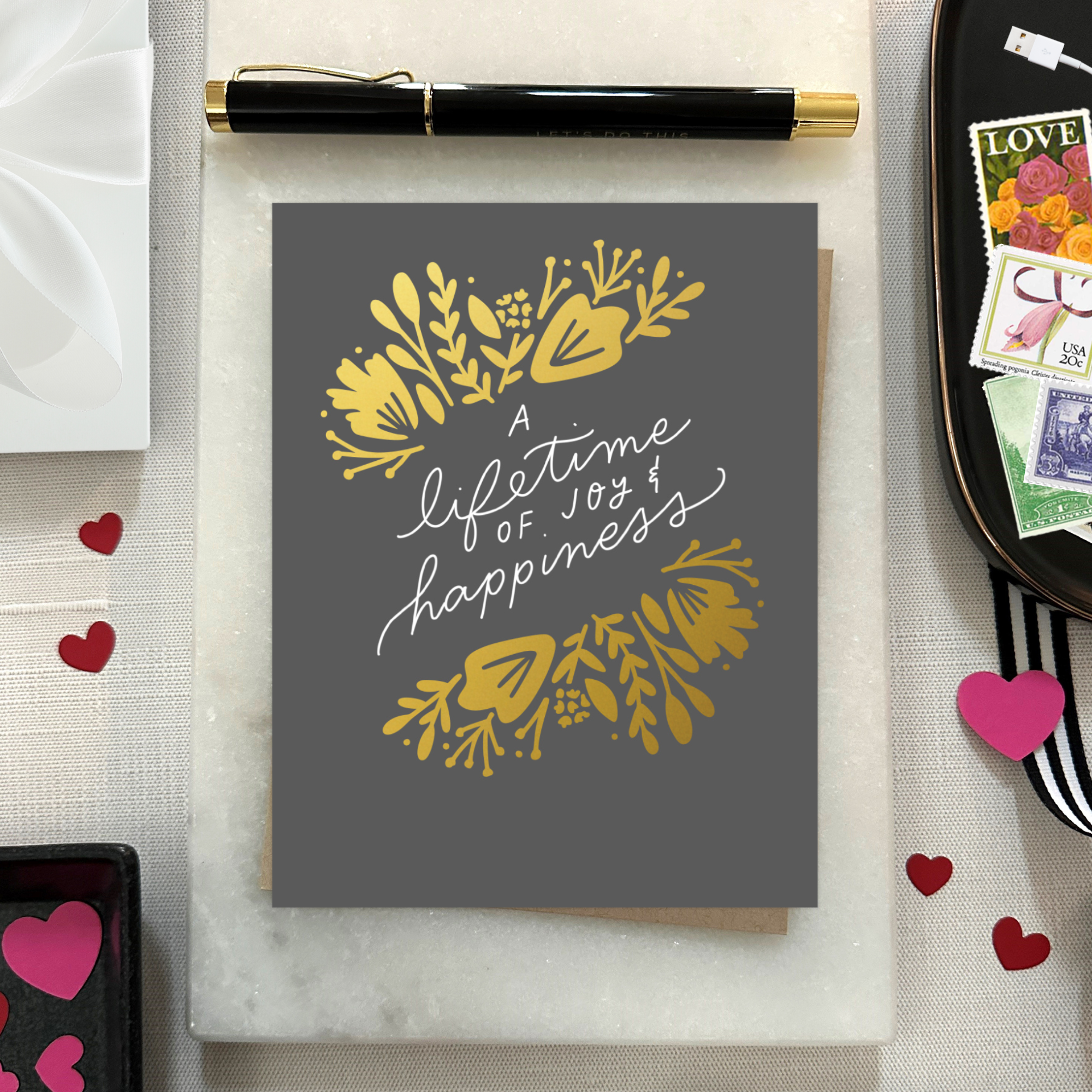 Barone and Co. - Lifetime Spray Wedding Card
