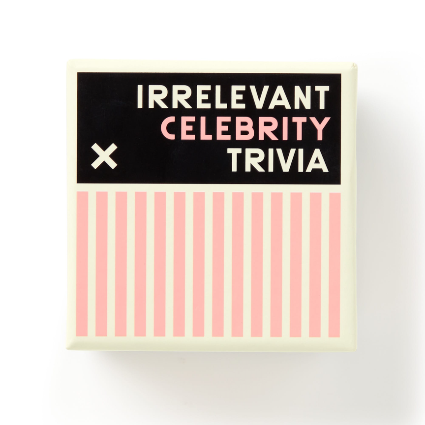 Chronicle Books, Irrelevant Celebrity Trivia
