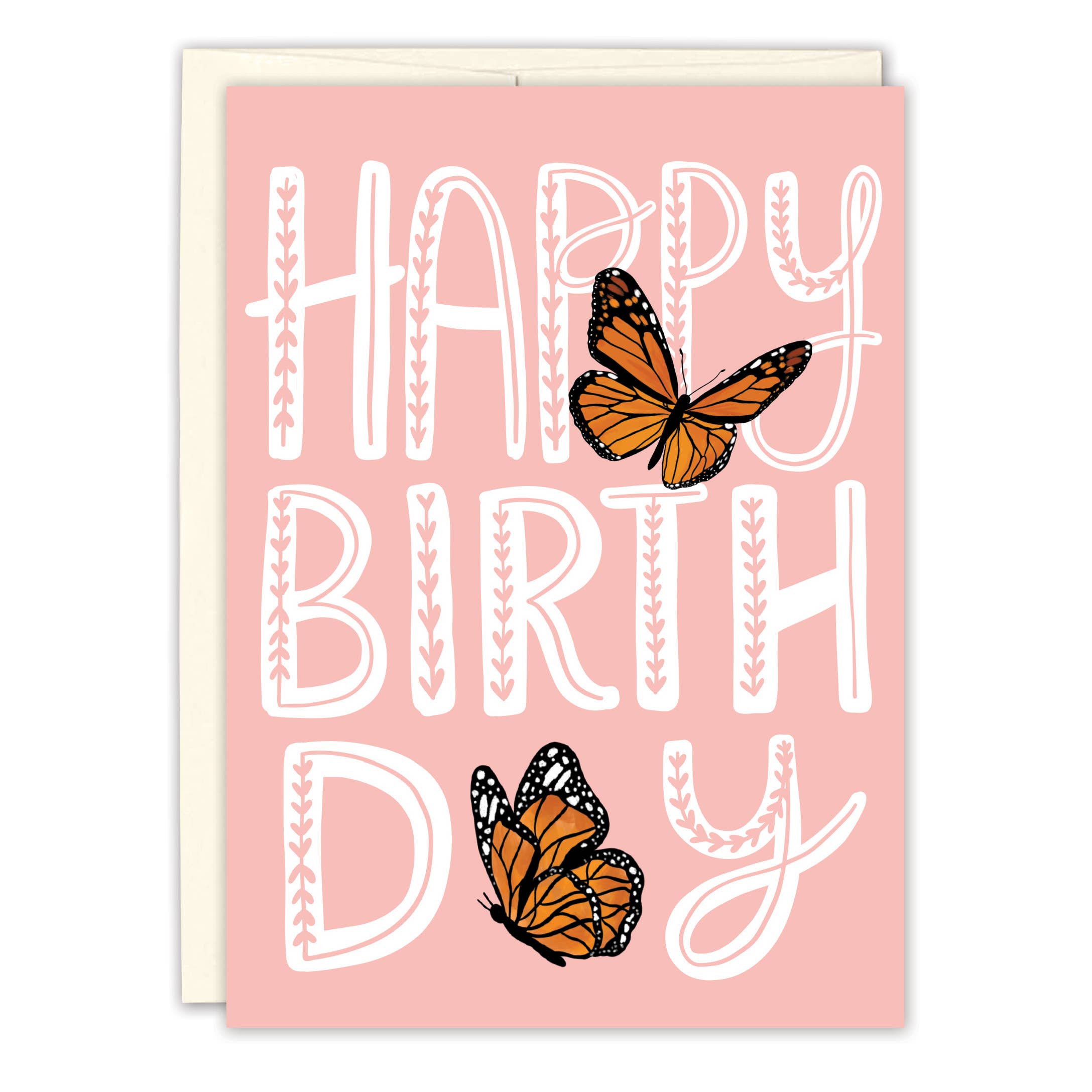 Black Joy Paper - Butterflies Birthday Card