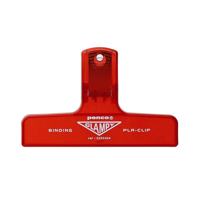 Hightide USA - Plastic Clip: Clear Red