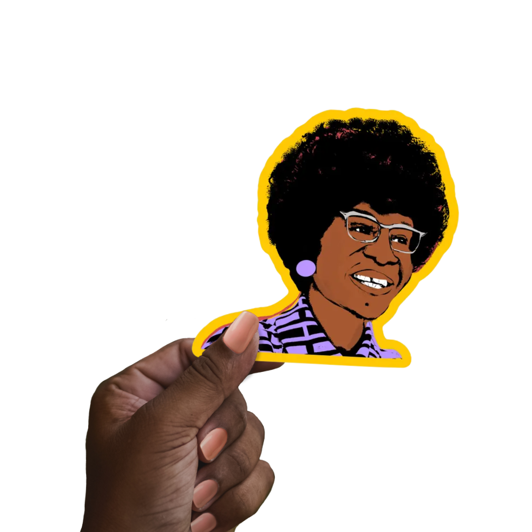 CheerNotes -  Shirley Chisholm Stickers