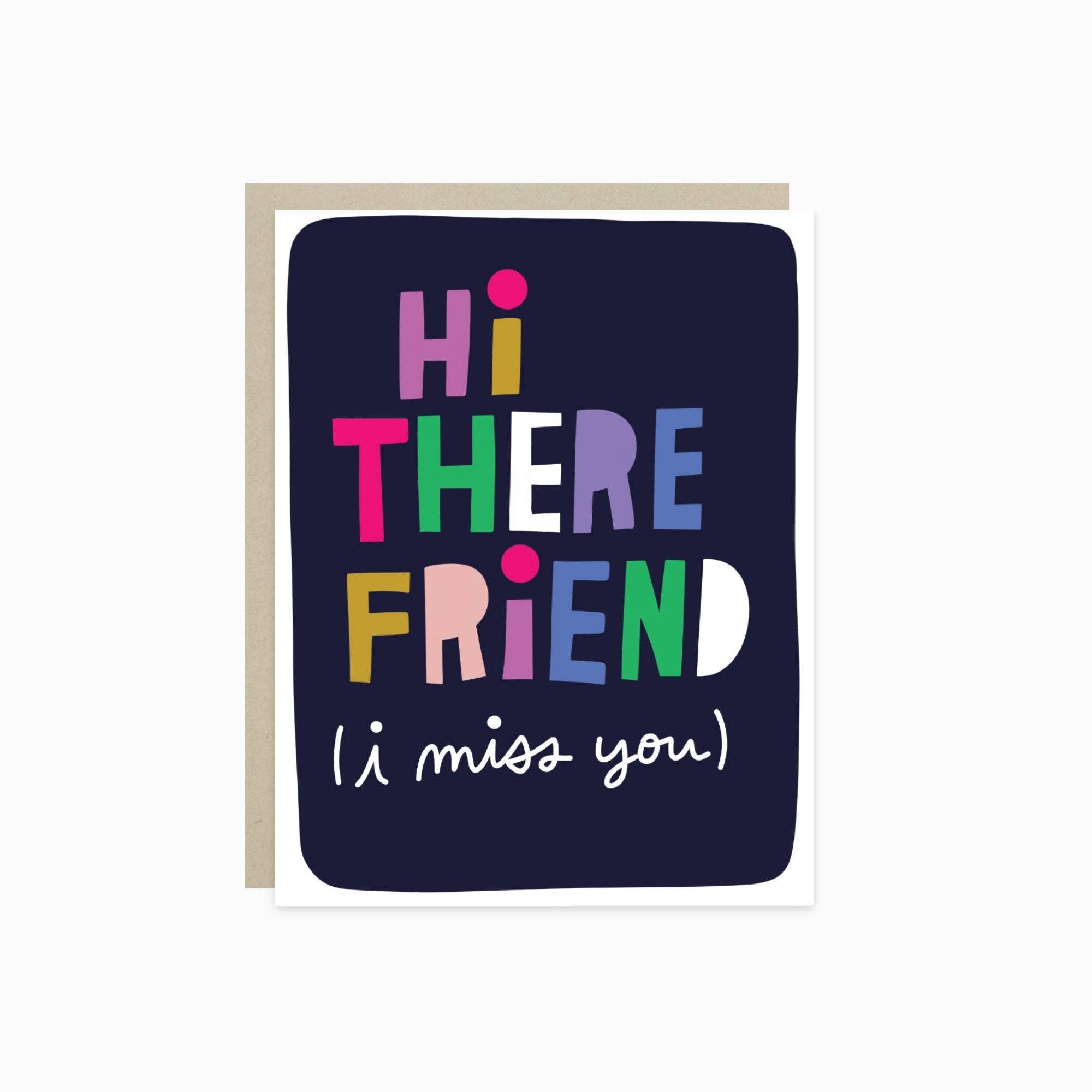 Barone and Co. - Hi There Friend Card