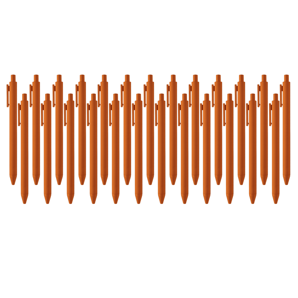 Talking Out of Turn Jotter Pen: Orange
