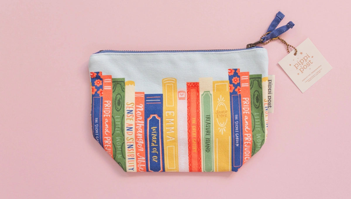 Pippi Post, Books Canvas Pouch
