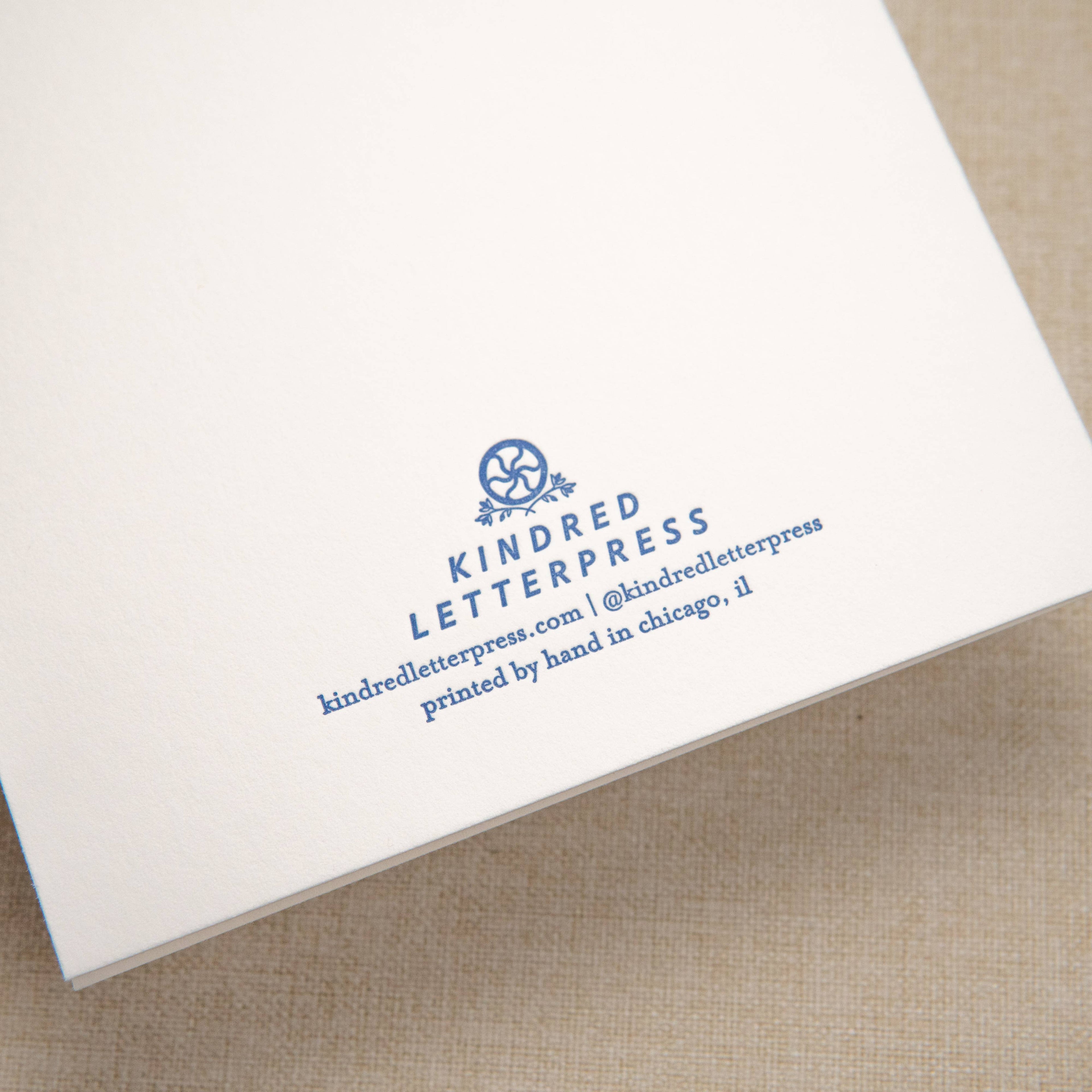Kindred Letterpress - Stellar Birthday Card