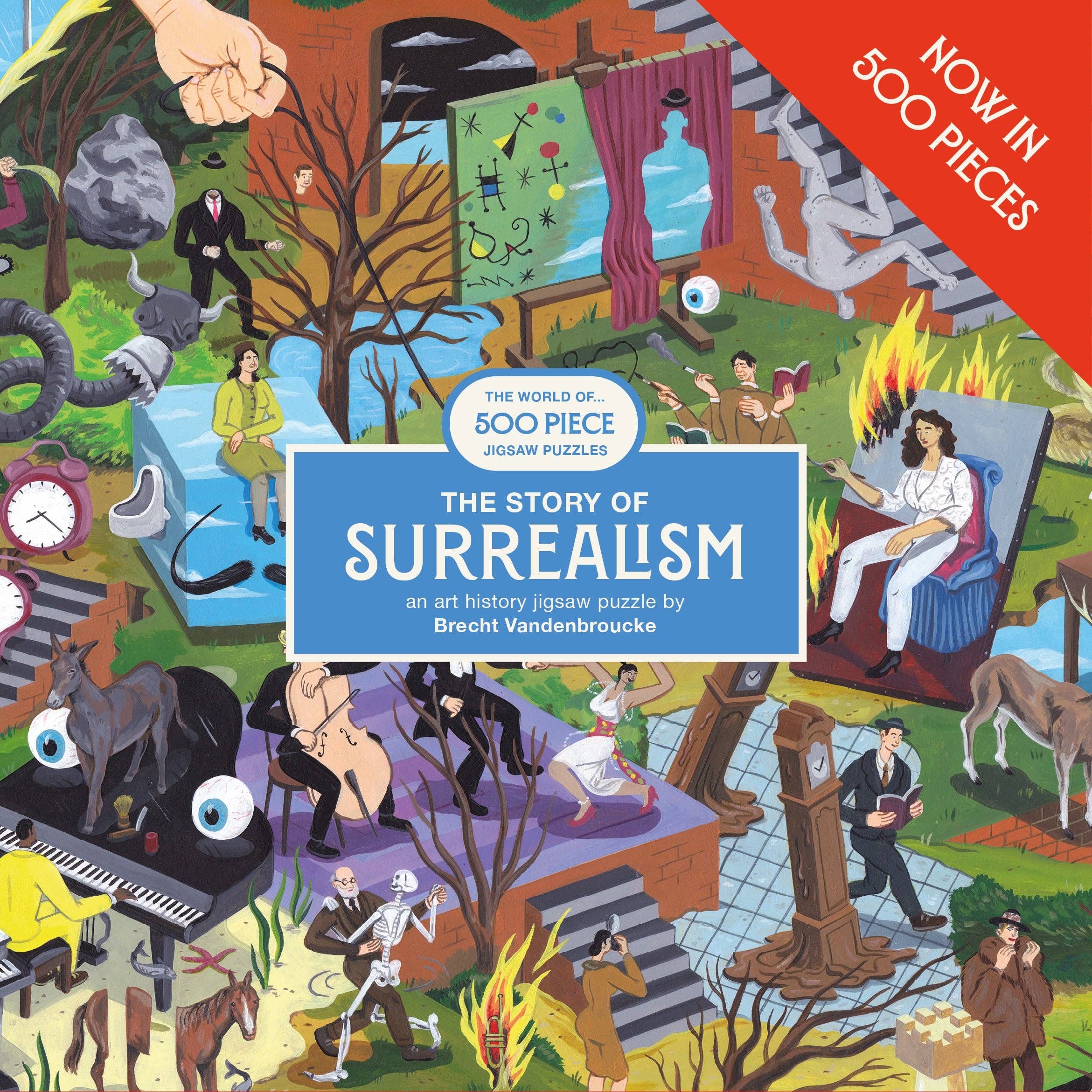 Chronicle Books - The Story of Surrealism 500 Piece Puzzle