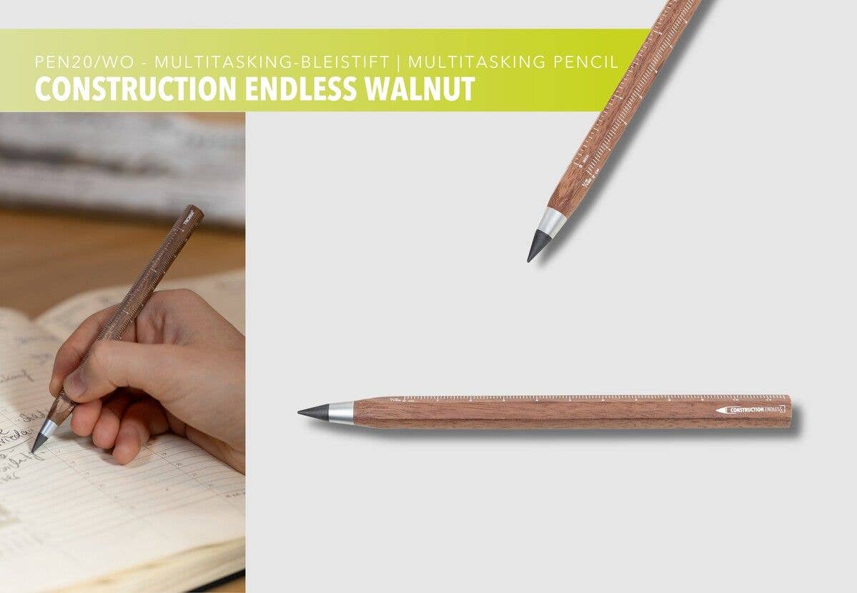 Troika, Multi-Tasking Construction Endless Pencil 12.5 Miles: Dark Blue