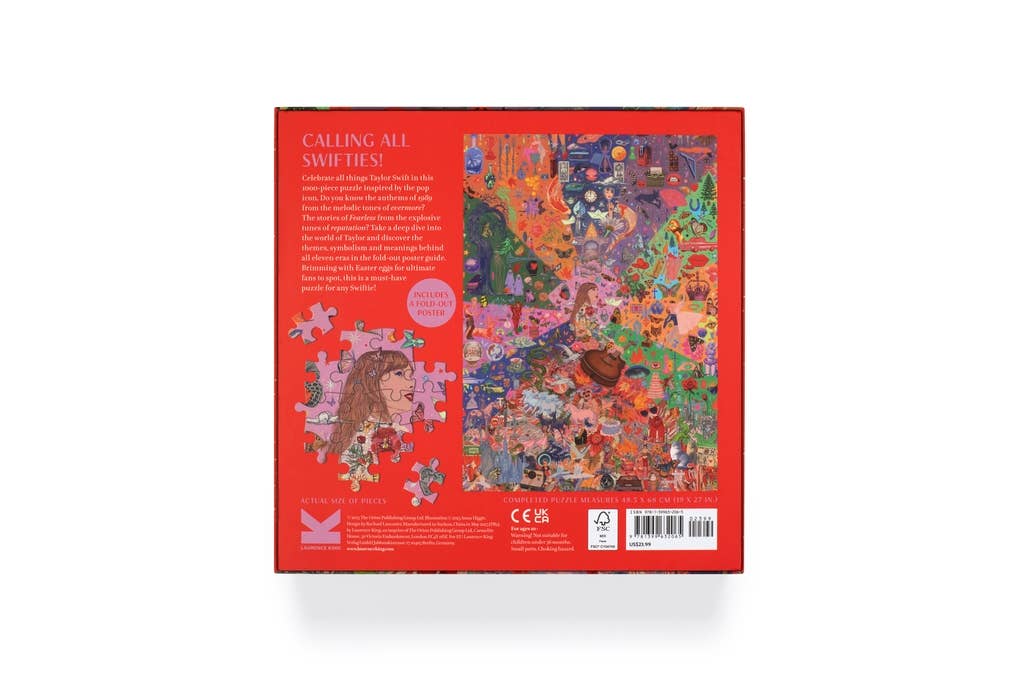 Chronicle Books - The World of Taylor An unofficial 1000-piece jigsaw puzzle