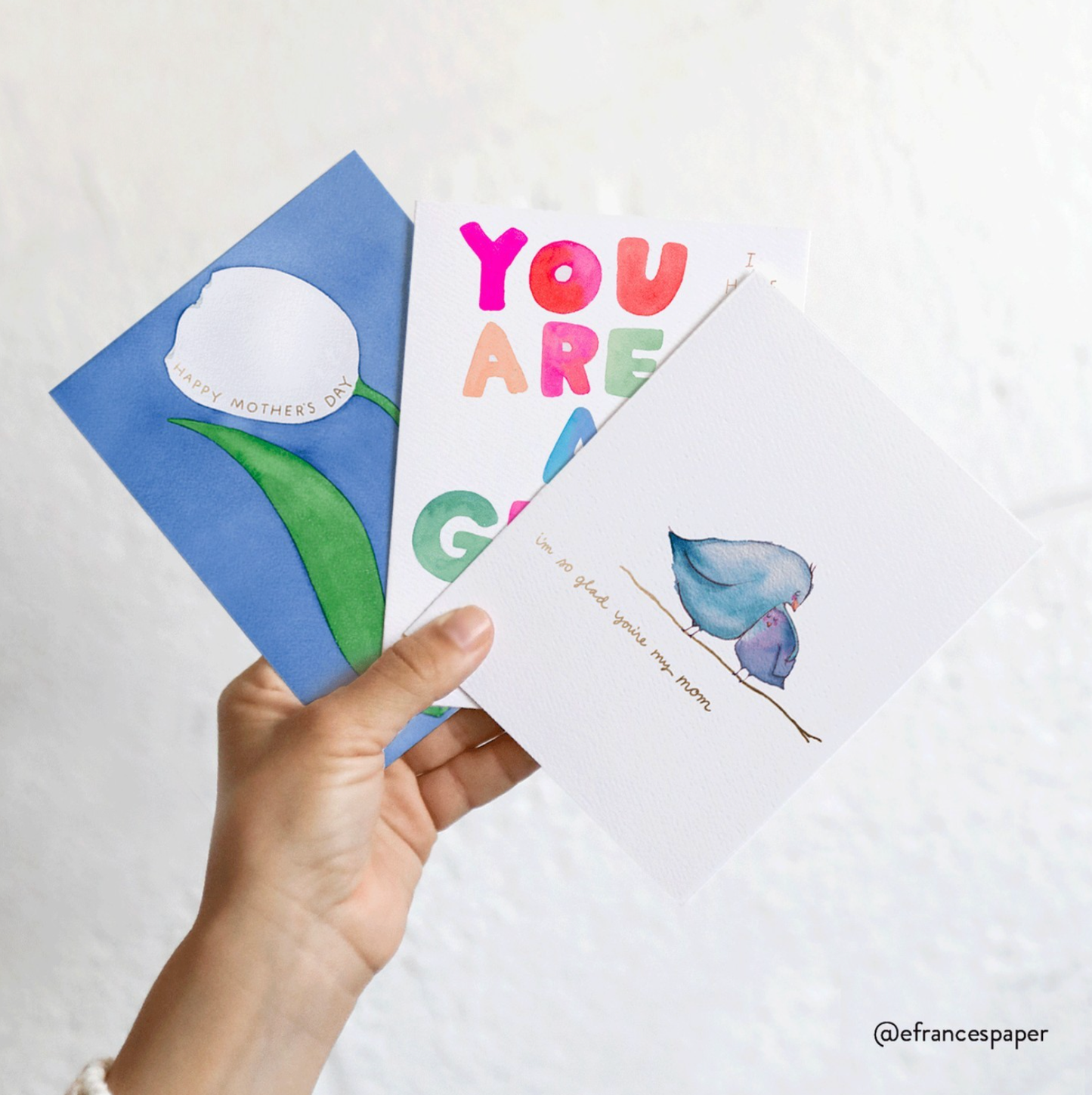 E. Frances Paper - Colorful Congrats Congratulation Greeting Card