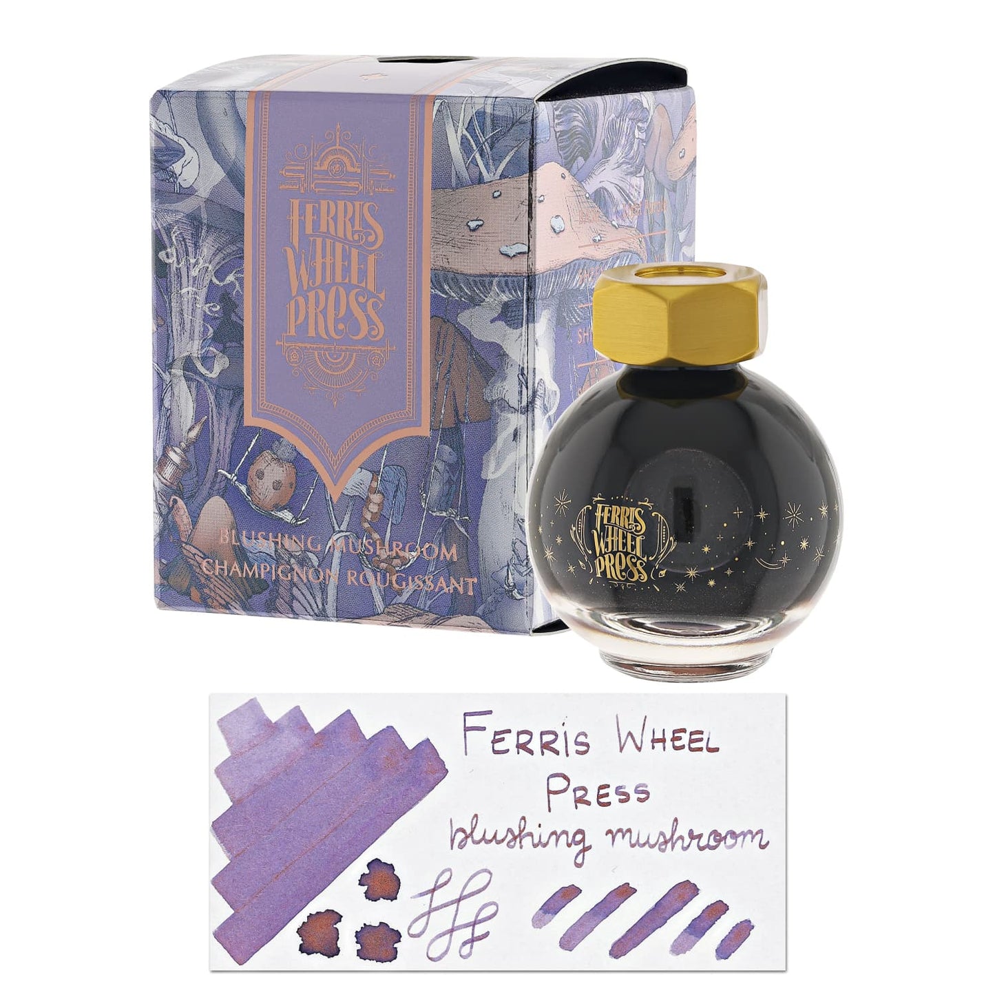 Ferris Wheel Press Bottled Ink in Blushing Mushroom - 20 mL