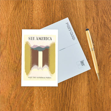 Found Image Press -  See America National Parks Post Card