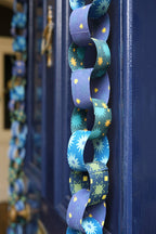 East End Press - BLUE & YELLOW PAPER CHAIN KIT