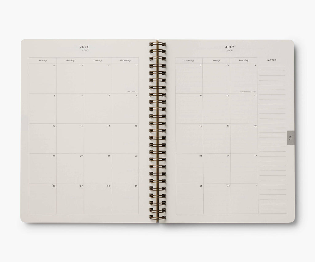 Rifle Paper Co. - 2026 Dahlia 12-Month Softcover Spiral Planner