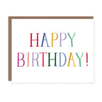 Morgan Swank Studio - Happy Birthday Multi Block Card