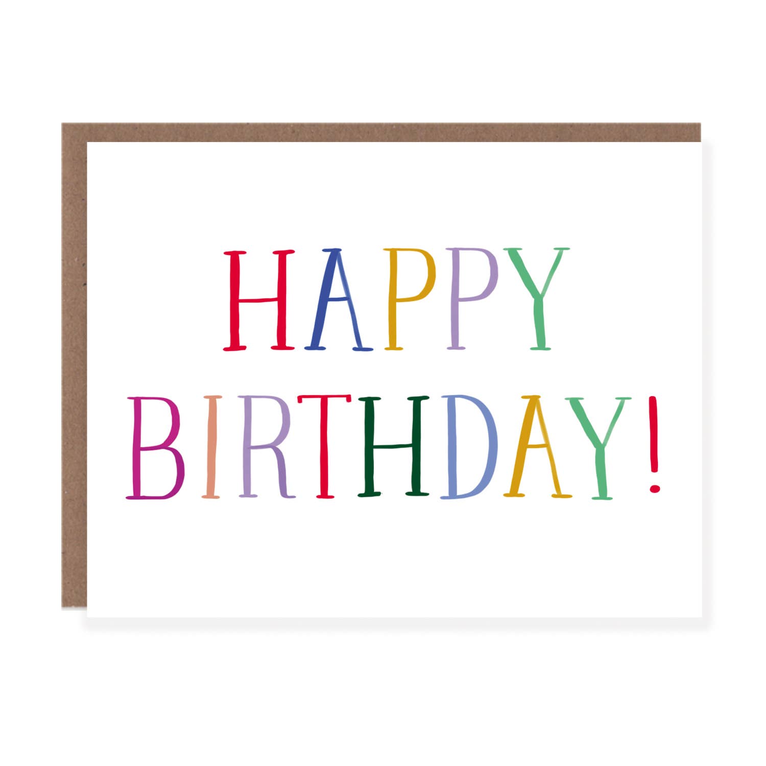 Morgan Swank Studio - Happy Birthday Multi Block Card