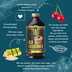 Portland Syrups - Old Fashioned Syrup 12oz - cocktail / mocktail drinks