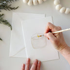 emily lex studio - Warm + cozy paintable notecard