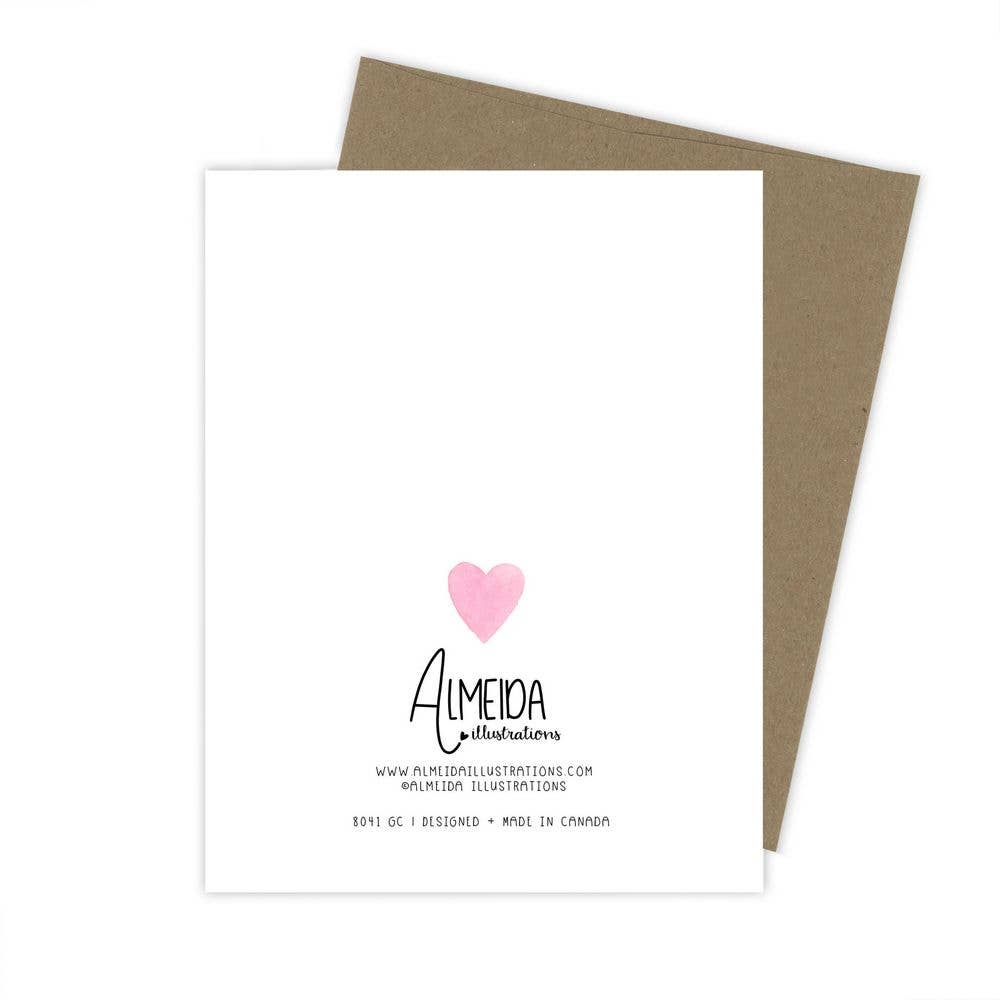 Almeida Illustrations - Love you Greeting Card - Anniversary Love