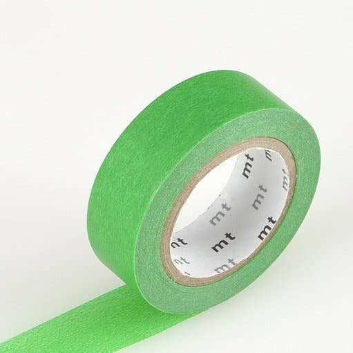 mt washi  tape: Green