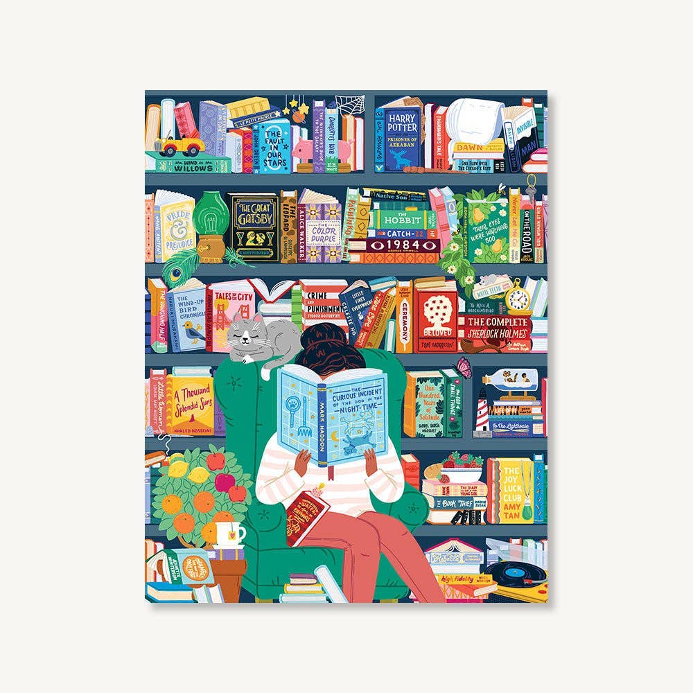 Chronicle Books - 50 Must-Read Books of the World Bucket List 1000 pc Puzzle