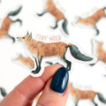 1Canoe2, Stay Wild Decal Sticker