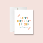 Isabella MG & Co. - Good One Birthday Greeting Card