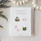 emily lex studio - Warm + cozy paintable notecard