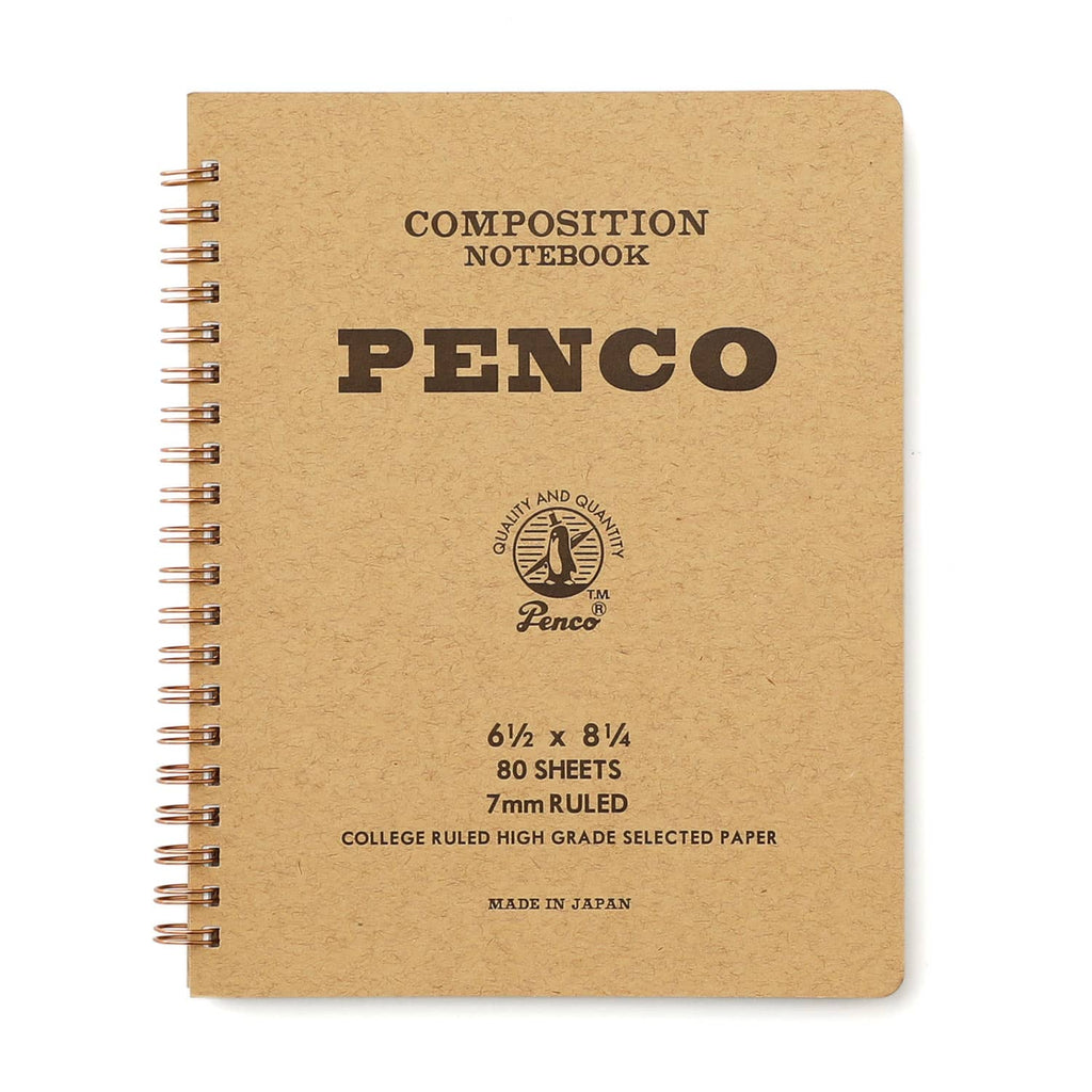 Hightide USA - Coil Notebook/ L: White