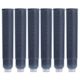Kaweco, Ink Cartridges, Quantity 6, Black