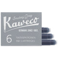 Kaweco, Ink Cartridges, Quantity 6, Smokey Grey